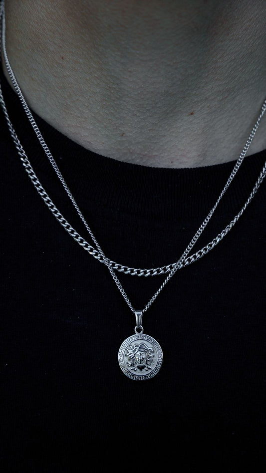 Medusa Pendant Necklace