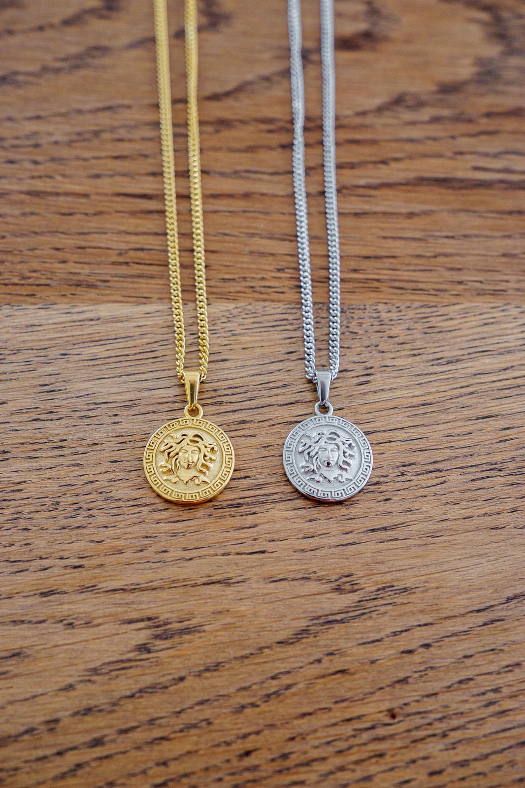Medusa Pendant Necklace