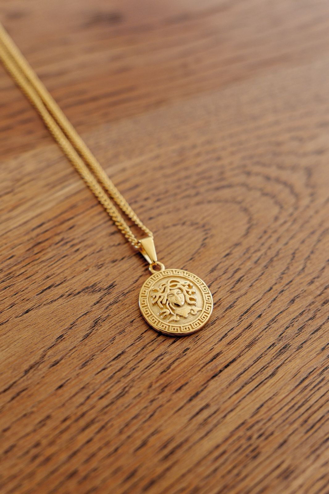 Medusa Pendant Necklace