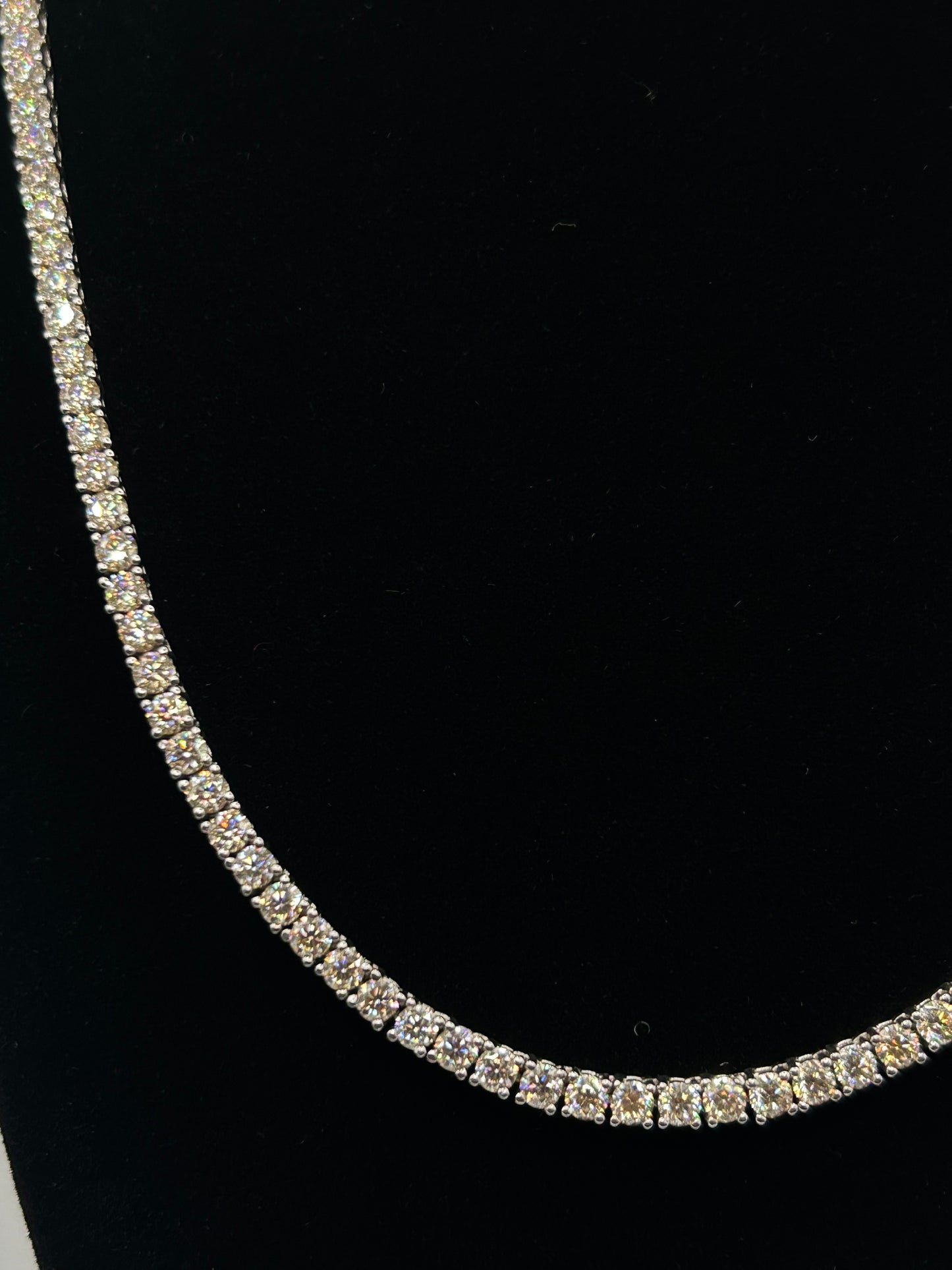 Tennis Chain (Moissanite Champagne)