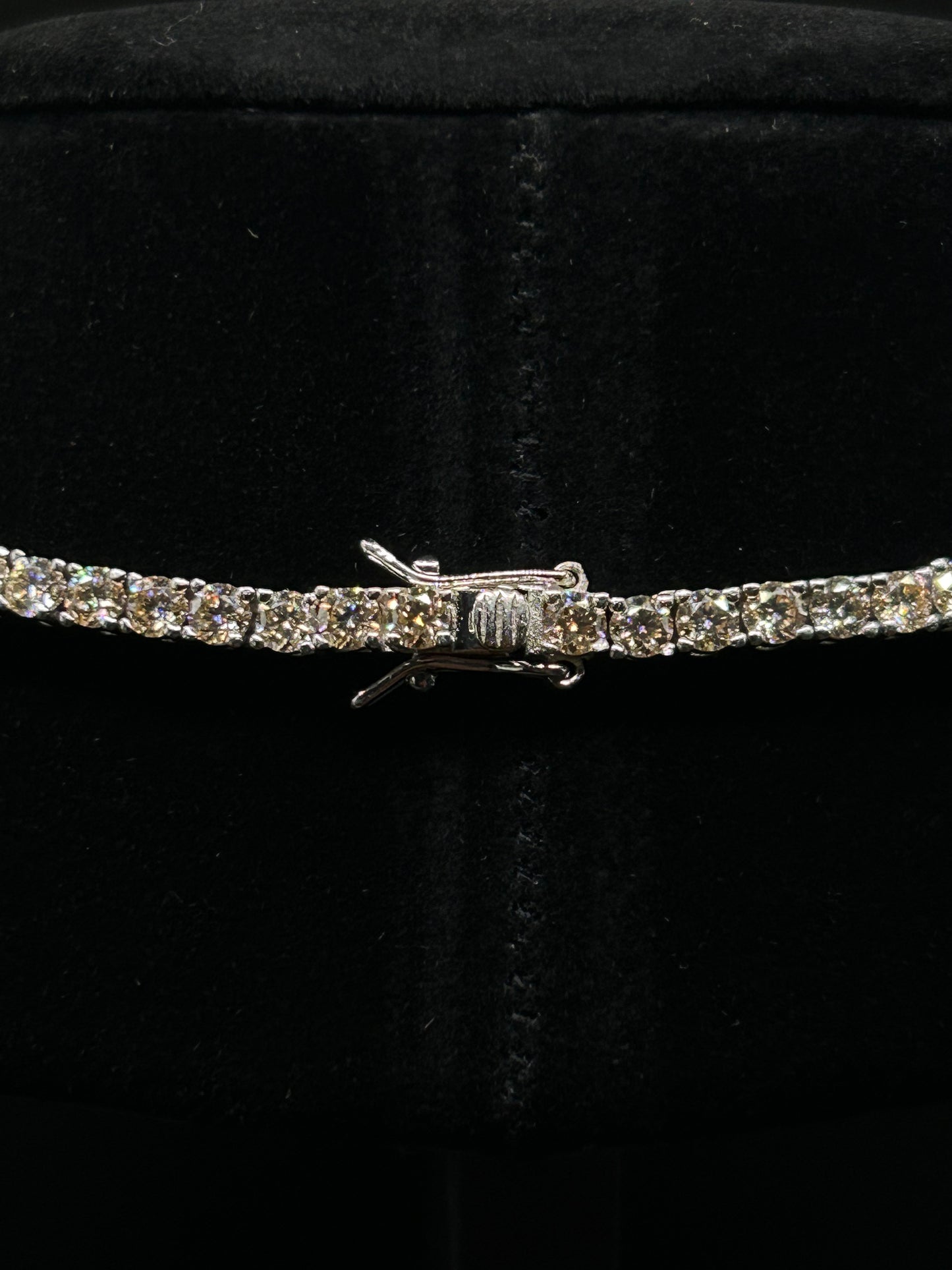 Tennis Chain (Moissanite Champagne)