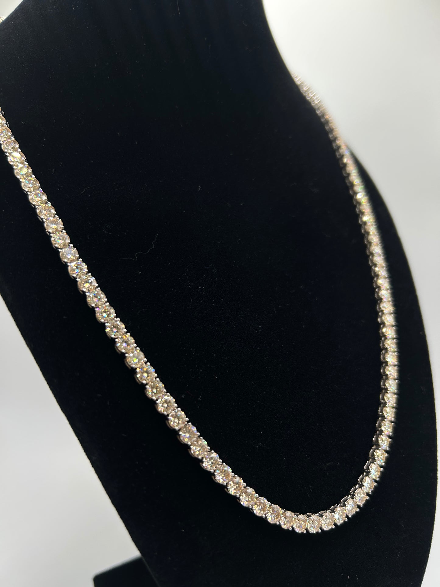 Tennis Chain (Moissanite Champagne)