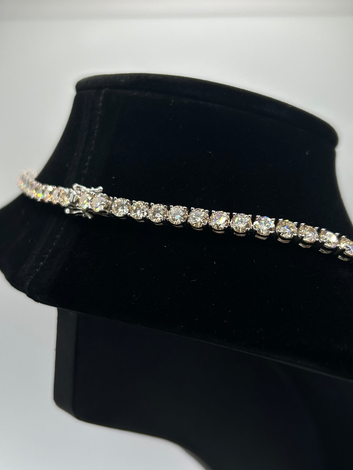 Tennis Chain (Moissanite Champagne)