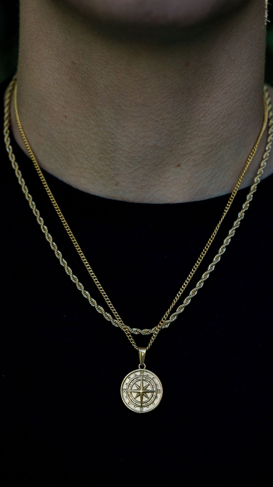 Brujula Pendant Necklace